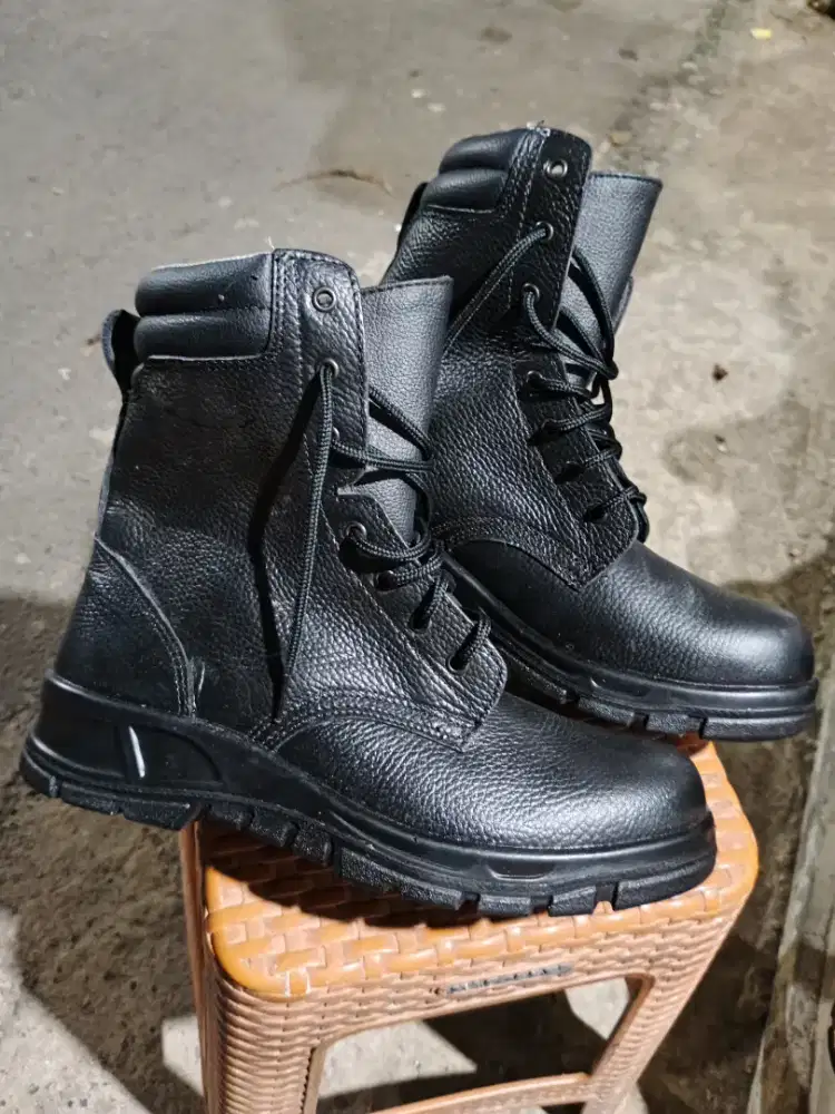 Jual sepatu boots pdl safety team size 43 original bisa bayar cod