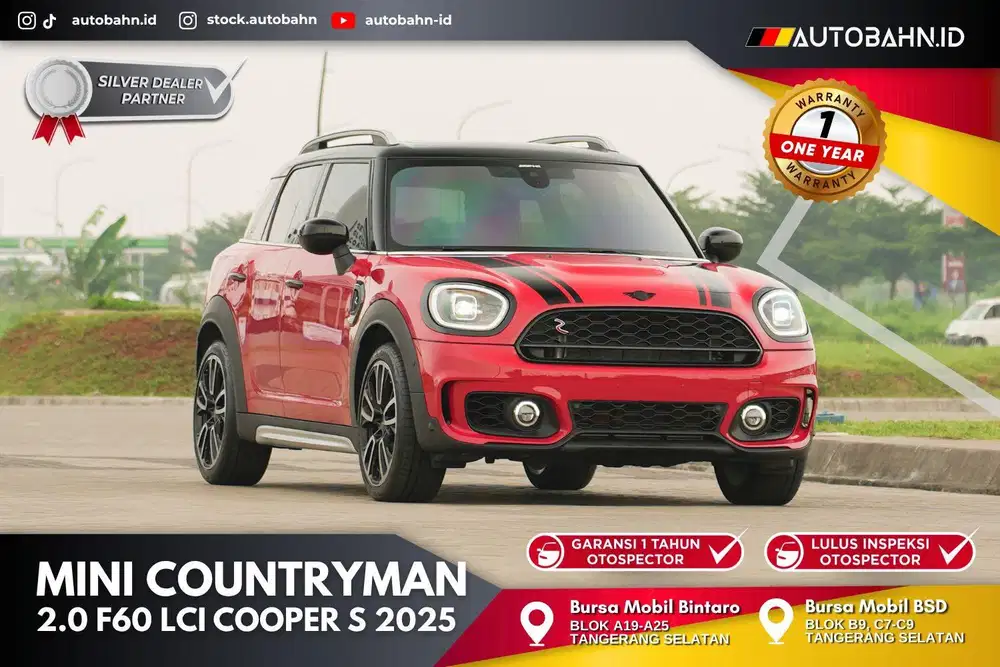 (DP 55jt) Mini Countryman Cooper S Facelift 2025 F60