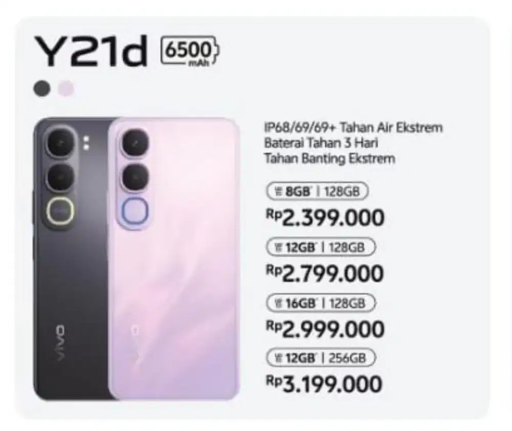 HANDPHONE VIVO Y21D