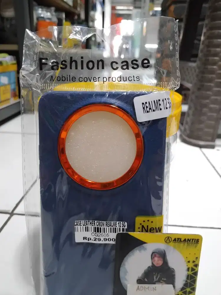 CASE LEATHER CROM REALME 125G | ATLANTIS DAHSYAT