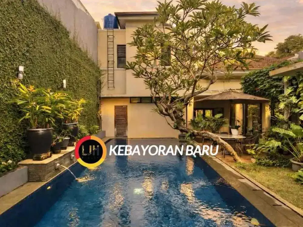 Rumah Terawat Suasana Bali Tropical Ala Resort dDkat Antasari Cipete, Jakarta Selatan