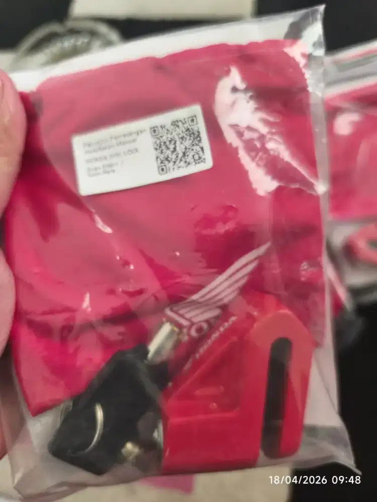 Gembok cakram ori honda