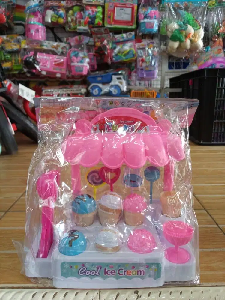 mainan anak kedaii es krimm