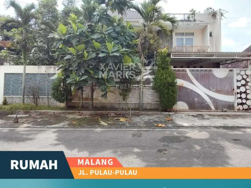 Dijual Rumah SHM Tengah Kota Area Pulau Pulau Klojen Malang