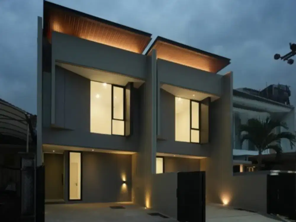 2 Unit Rumah Baru Lokasi Bagus di Surabaya Timur