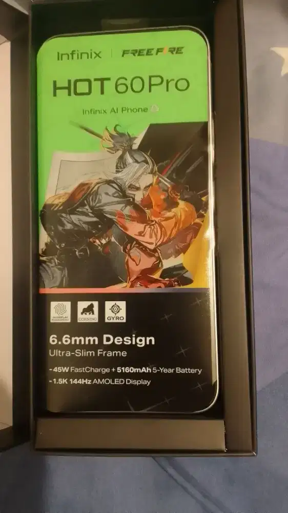 dijual cepat Infinix Hot 60 Pro 8/256 GB