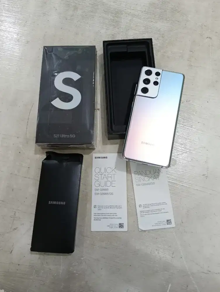Samsung Galaxy S21 ultra 5G 16/512 seken murah dan lengkap