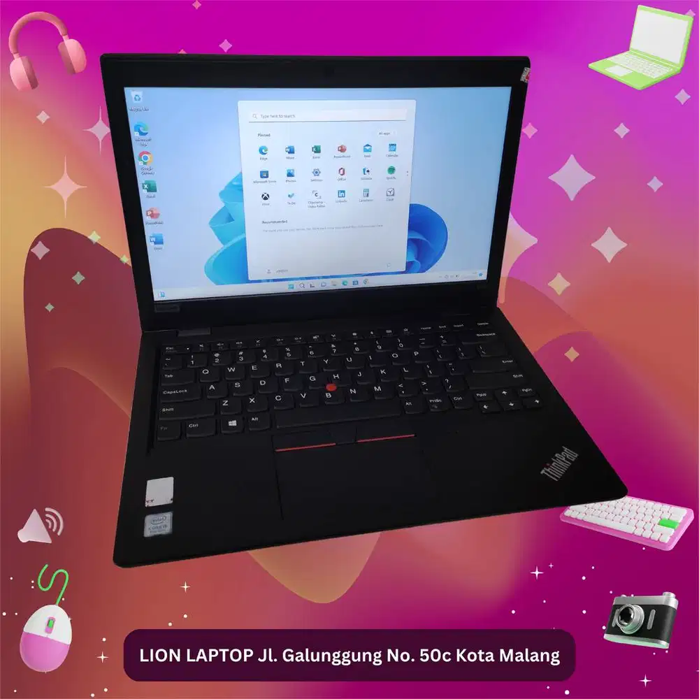 Core i5 Gen 8 RAM 8GB SSD 256GB Lenovo Thinkpad L390 [18|04]