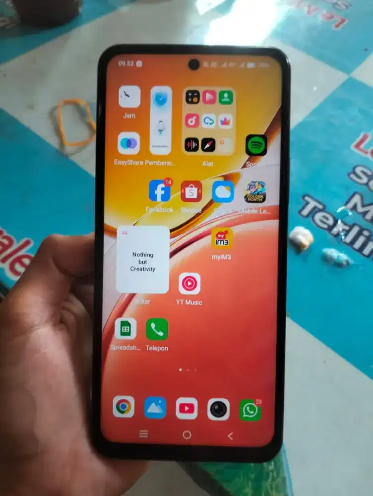 Vivo Y21D Lengkap Ram 4+4 internal 128