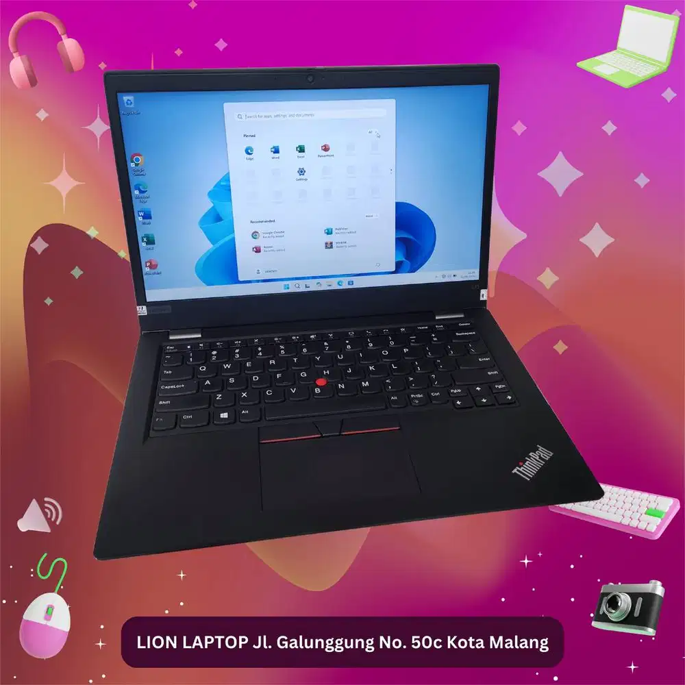 i5 GEN 11 3 JUTAAN RAM 8 SSD 256 Lenovo Thinkpad L13 [18|04]