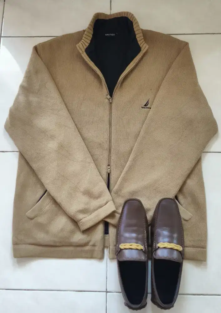 Sweater Rajut Zipper Nautic@ Coksu