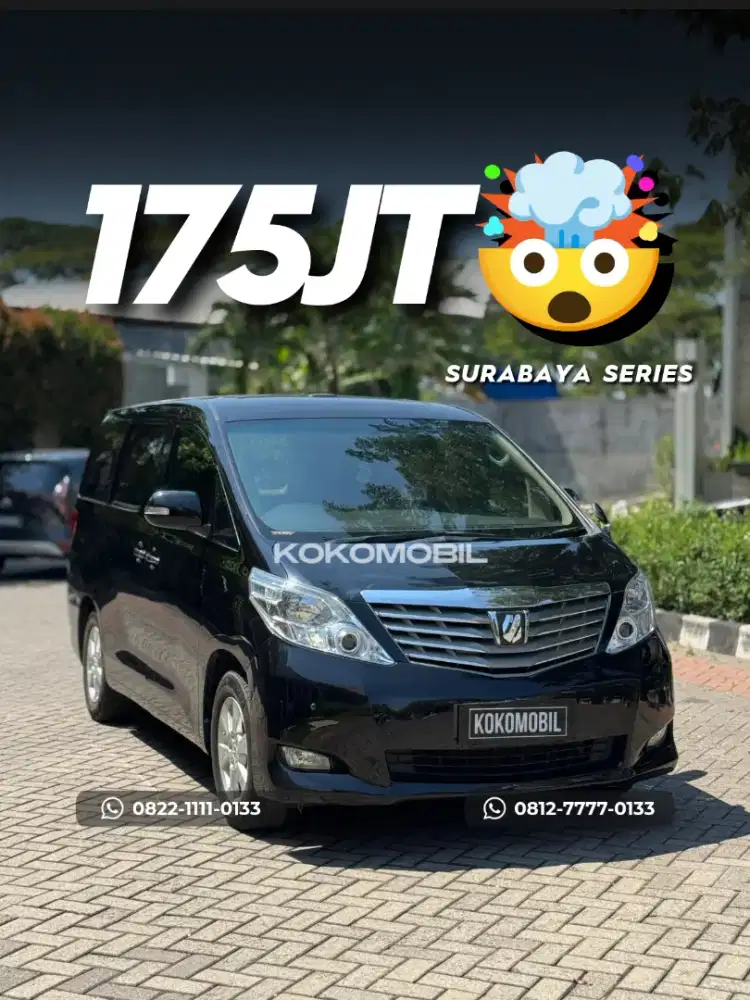 TOYOTA ALPHARD 2.4L ANH20 2009