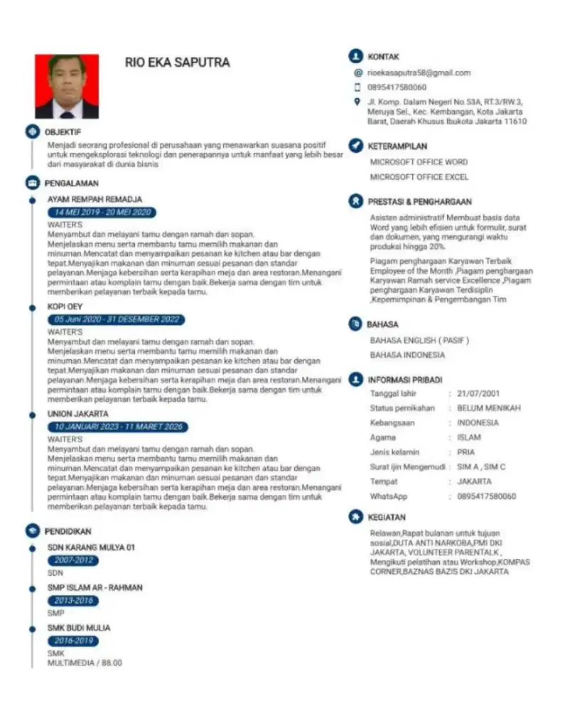 Butuh cepat pekerjaan