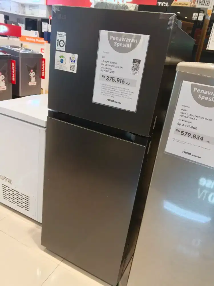 Lemari es, cicilan 0%