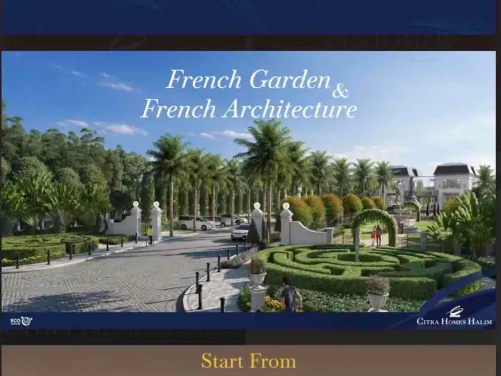cluster Villandry Citra Home Halim launching  perdana harga terbaik