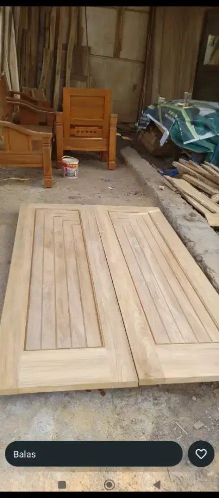 Pintu Kusen Jendela Jati