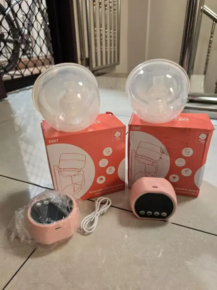 Dr. Spock Wearable Pompa ASI Elektrik Pink – Set 2 / Double