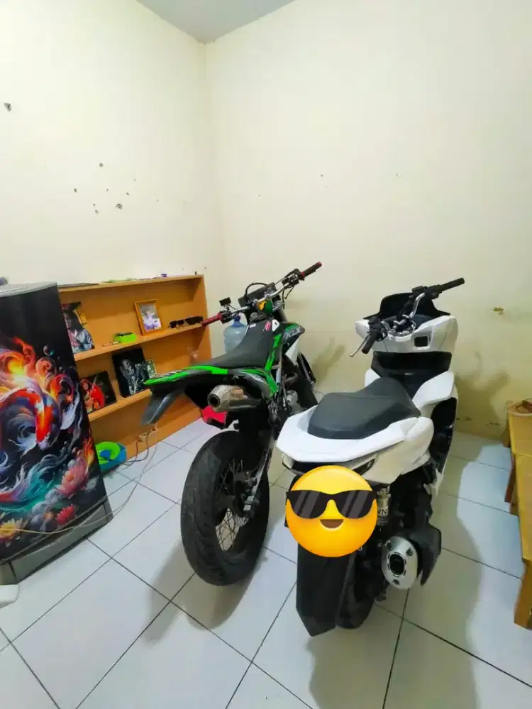 Jual motor Kawasaki lengkap