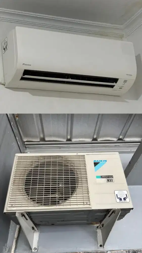 Terima ac bekas atau rusak total