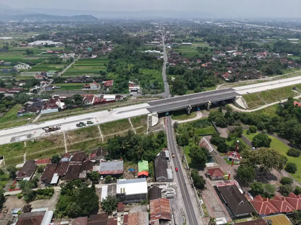 Tanah SHM Sleman Prospektif Utara Jalan TOL Purwomartani