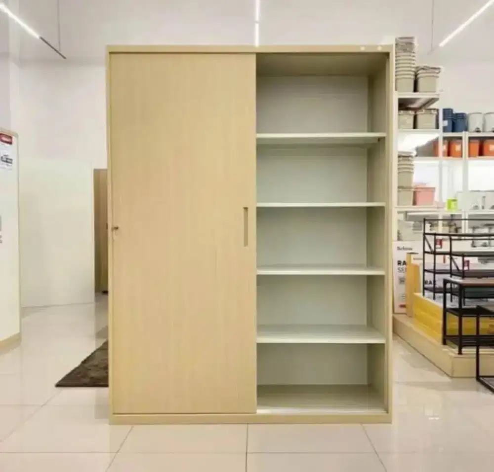 Lemari besi panjang 160cm