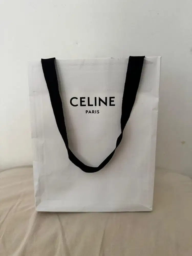 Paper bag celine