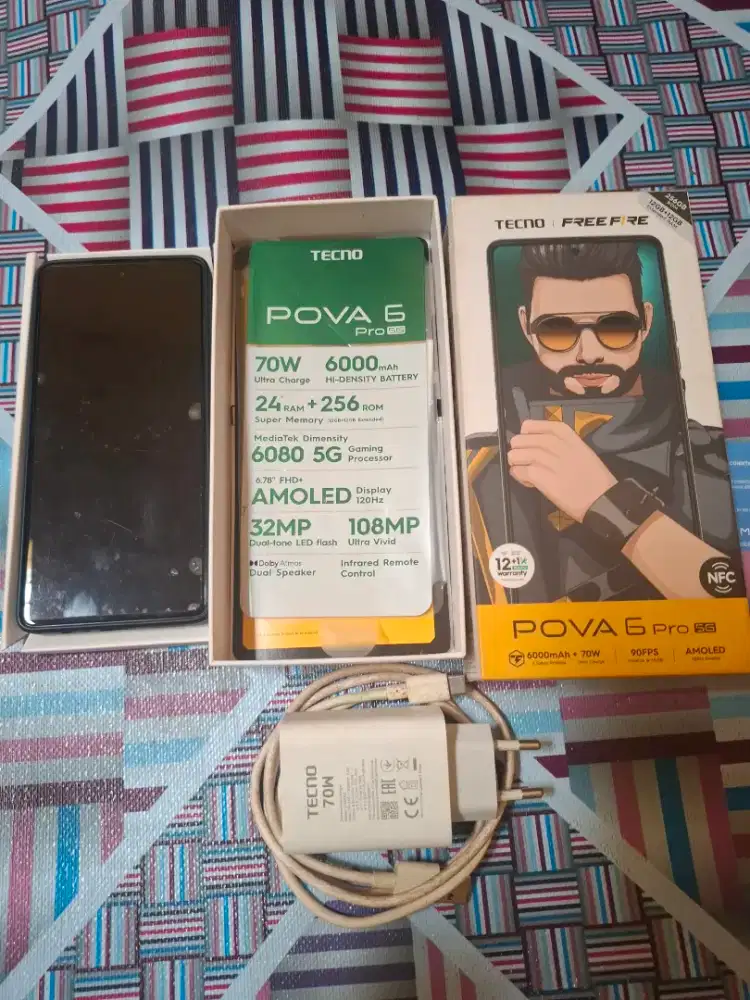 Dijual HP Gaming Pova 6 Pro 5G