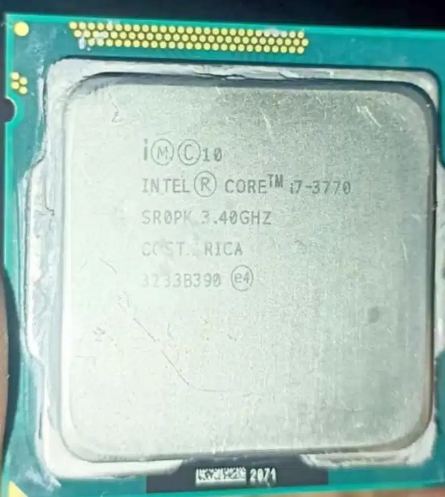Processor core i7 3770, normal
