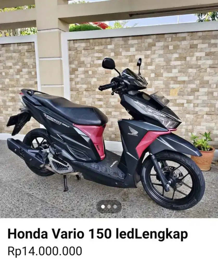 Honda Vario 150 cbs remod lengkap