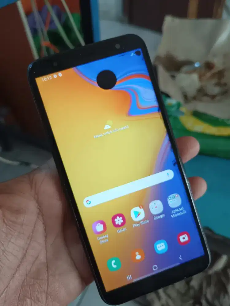 Samsung j6 plus ram 3/32gb hp aja batangan