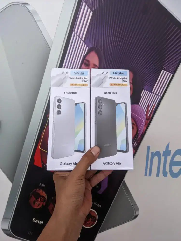 Fast respon WA Samsung Galaxy A16 8/128 Garansi resmi 1thn