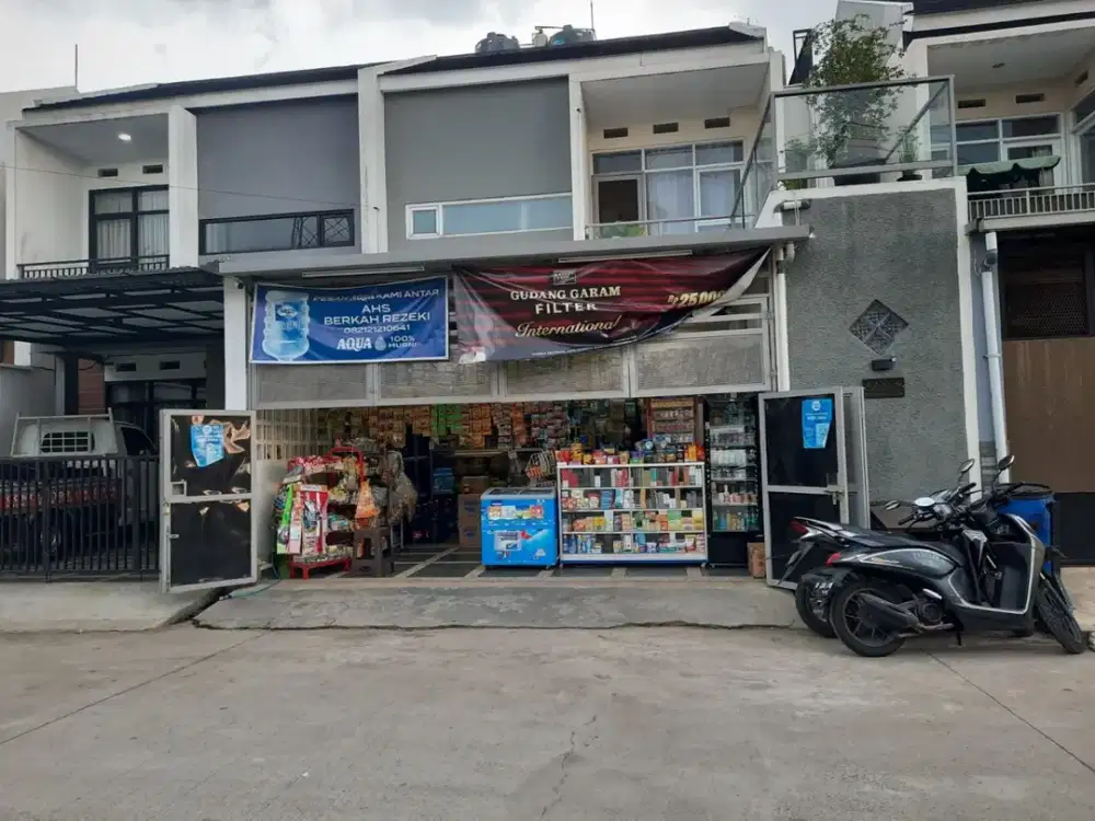 Ruko LELANG Murah Banget siap huni 2 lantai di Komplek Pesona Ciwastra Village