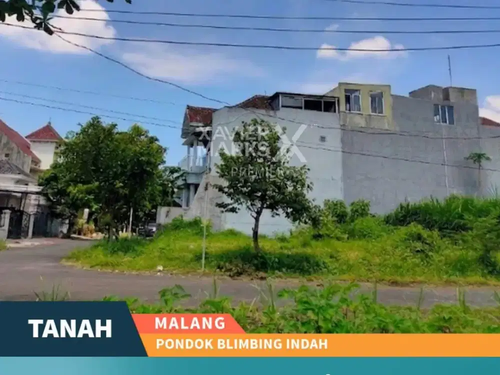 Dibawah Harga Pasar Dijual Tanah Hook di Pondok Blimbing Araya Malang