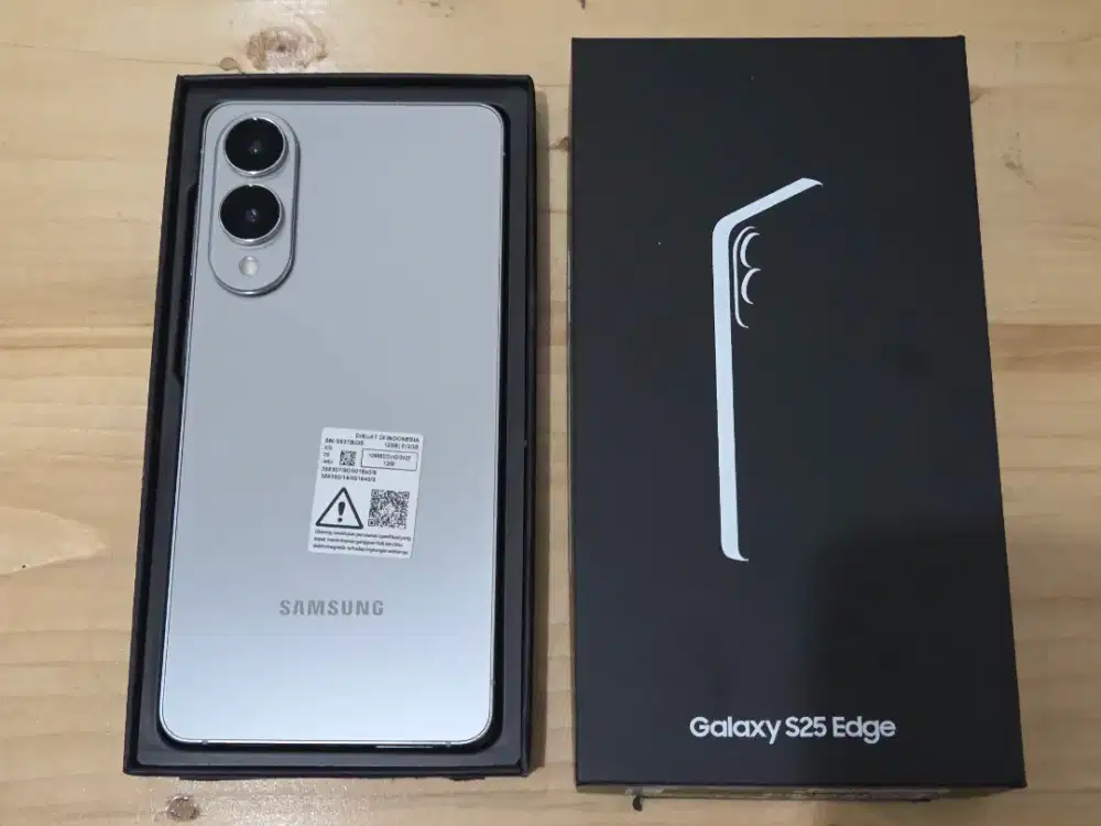 Samsung Galaxy S25 Edge 12/512GB Resmi SEIN Mulus Normal No Minus