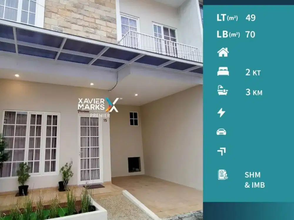 Dijual Villa di Pesanggrahan Batu View Pegunungan Full Furnished