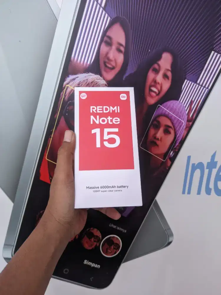 Fast respon WA Xiaomi Redmi Note 15 8/128 Garansi resmi 15bln