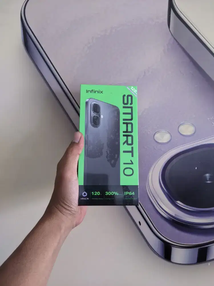 Fast respon WA Infinix Smart 10 4+4/64 Garansi resmi 1thn