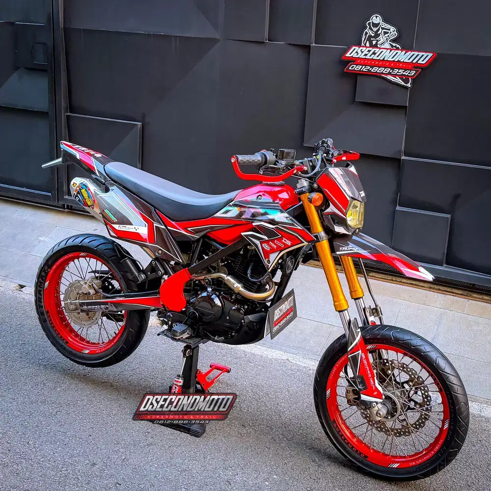 DTRACKER 150 SE TIPE TERTINGGI SUPERMOTO TRAIL SIAP TOURING RALLY