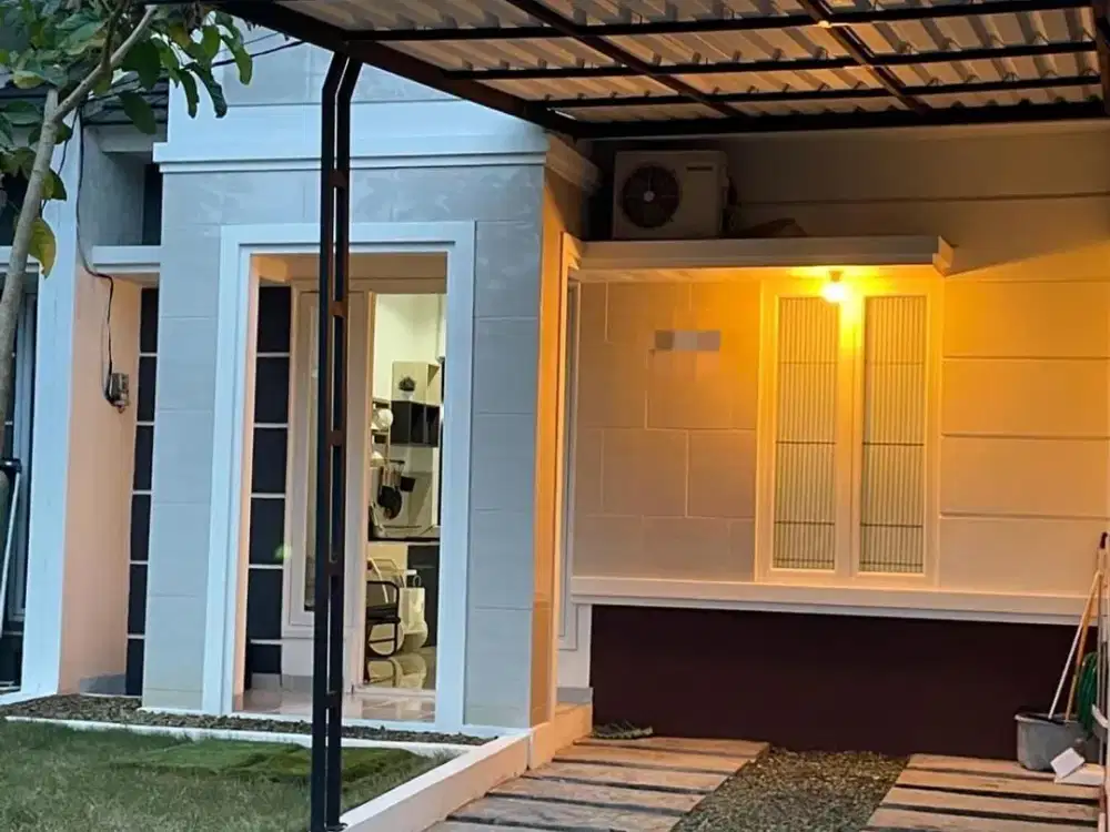 DIJUAL CEPAT : RUMAH 1 LANTAI LT 71 m² FULLY FURNISHED & RAPIH DI CILEGON PARK, CILEGON - BANTEN