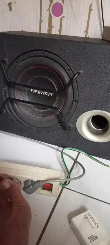 power mobil plus sub woofer 10