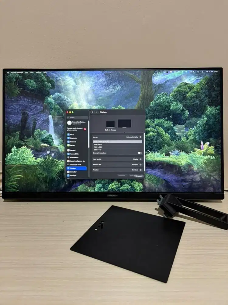 Monitor Xiaomi G24i 120hz mulus seperti baru