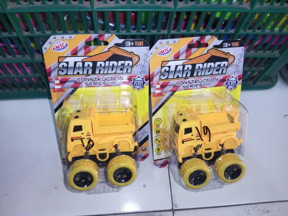 Mainan anak star rider konstruksi jeep