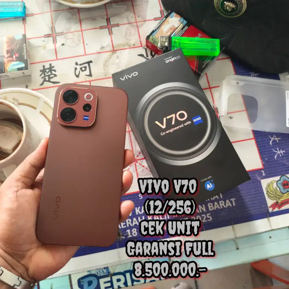Vivo V70 (12/256) Cek Unit