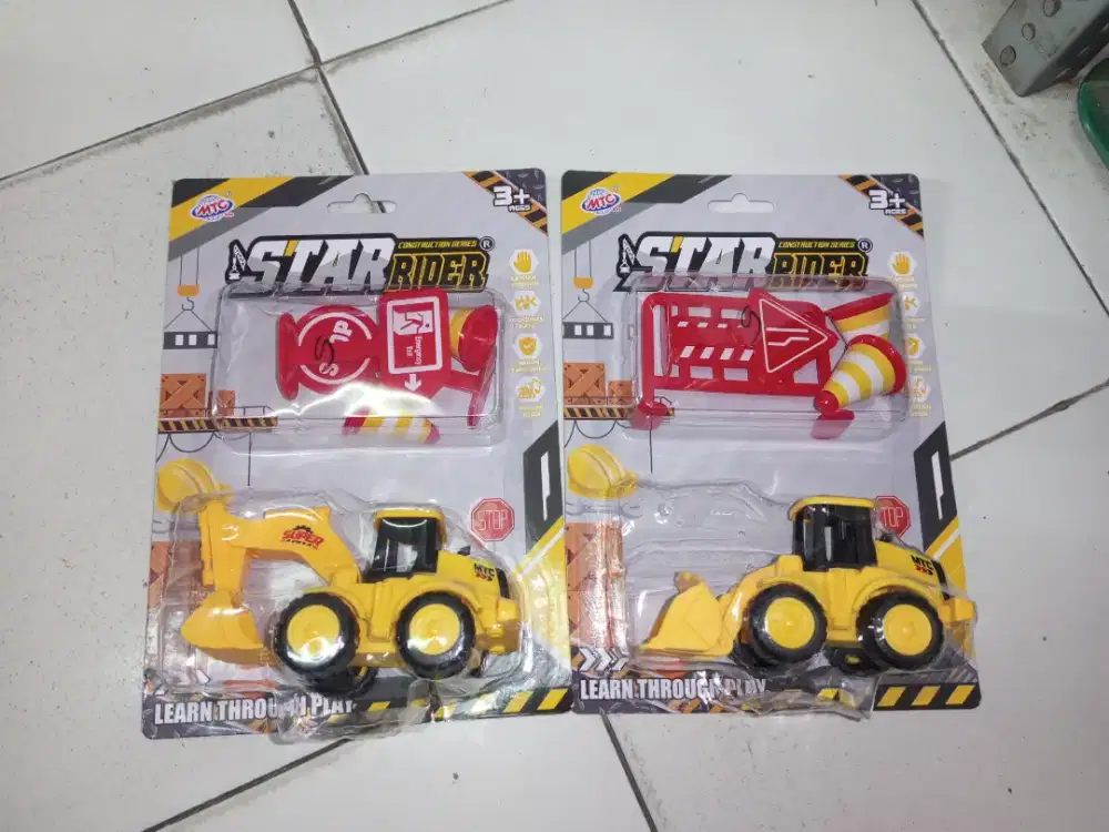 Mainan anak star rider konstruksi set