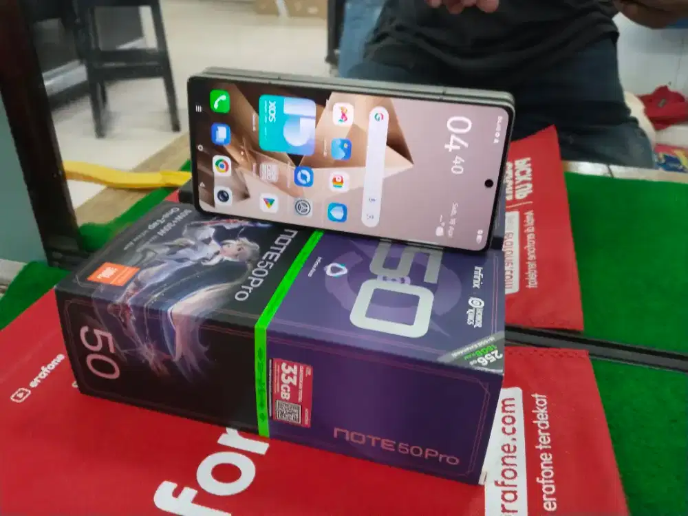Infinix Note50 Pro Ram 8/256 gb mulus no minus lengkap normal