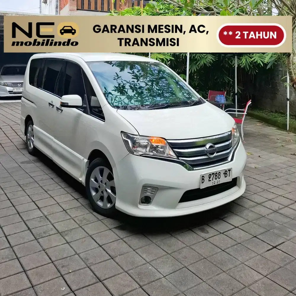 [ Garansi Mesin Matic ] NISSAN SERENA 2.0 HWS BENSIN AT 2014 PUTIH