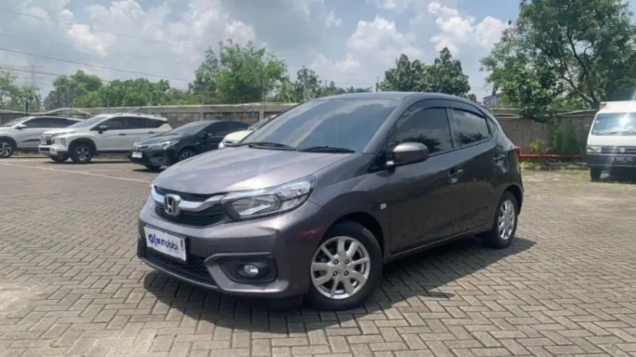 DP MURAH - Honda Brio Satya 1.2 E Bensin-AT 2020 Abu