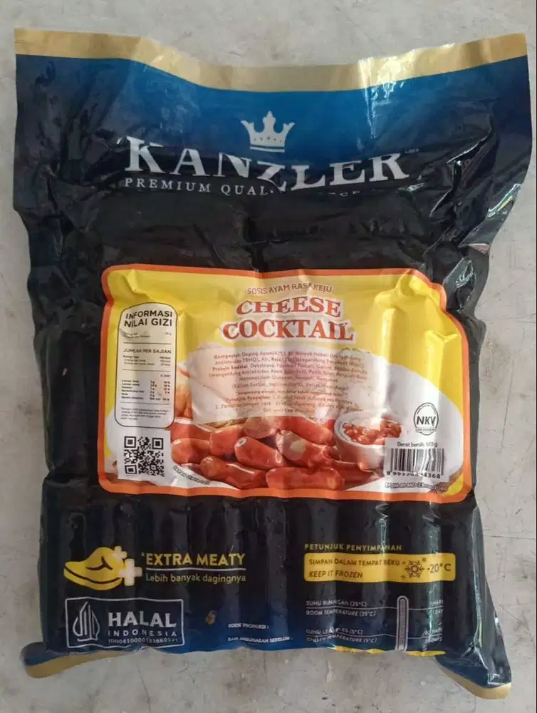 Kanzler Cheese Cocktail 500 Gram Harga Cuci Gudang