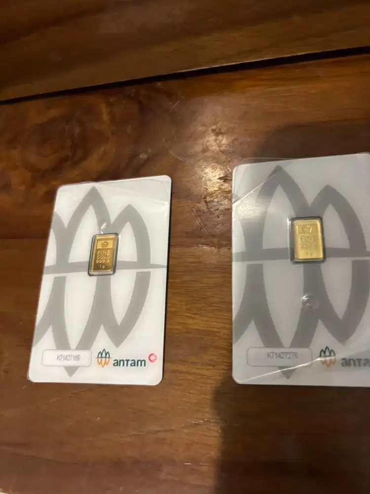 Emas Antam Ready 1,2,5 dan 0,5 gram