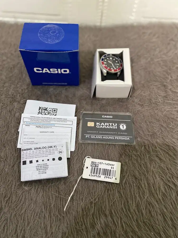 Jam Casio MDV 107 Duro Marlin